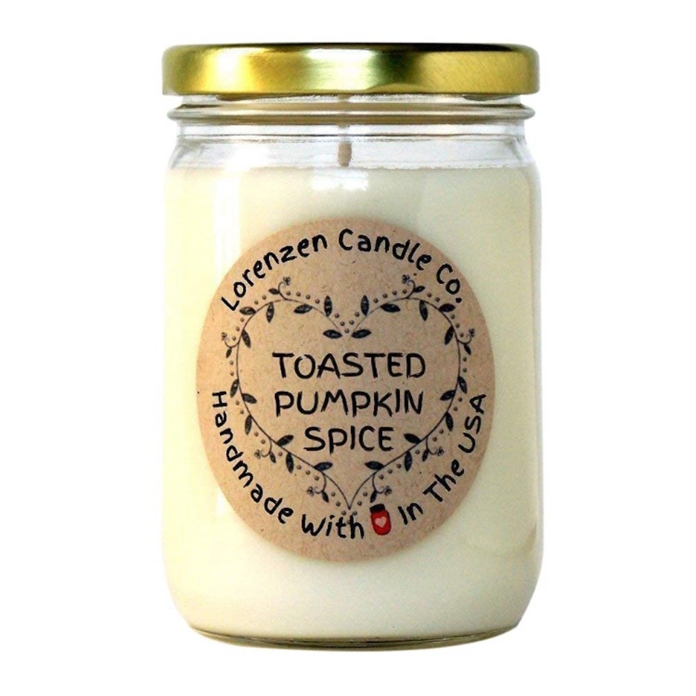 Lorenzen Candle Co. “Toasted Pumpkin Spice” Soy Jar Candle